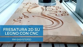 2D milling on wood | EasyStep