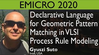 EMICRO 2020 - Gyuszi Suto - Intel, USA - April 30, 2020