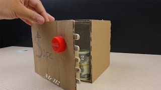 How to Make a Magic Drawer Piggy Bank With Cardboard