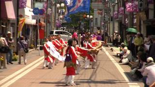 YOSAKOI 舞ふれんず（2012常陸国YOSAKOI祭り・流し踊り）