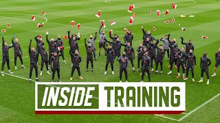 Inside Training: Reds get into Christmas spirit at AXA Training Centre