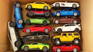 Hunting diecast Model Cars, SLR, Bugatti, Jaguar, Cyber truck, Hammer, Nissan