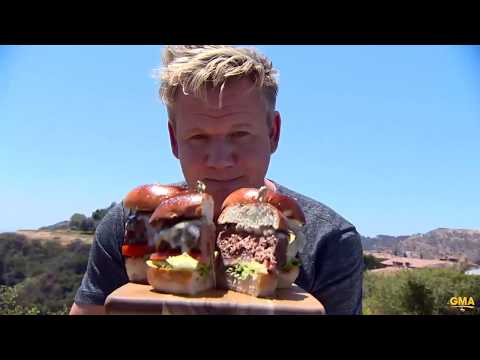 Gordon Ramsay's perfect burger tutorial Gordon Ramsay's perfect burger tutorial