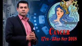 Cancer Weekly Horoscope from Monday 17th to Sunday 23rd September 2018