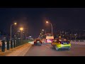 【4k hdr beijing night drive】a relaxing one hour journey around the 3rd ring road. lofi