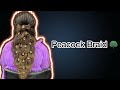 Peacock Braid Hairstyle 🦚 #pratikshathorathairstyle #hairstyle