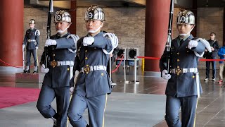 20230303國父紀念館(Dr. Sun Yat-Sen Memorial Hall)陸軍儀隊交接(Changing of the Guard)