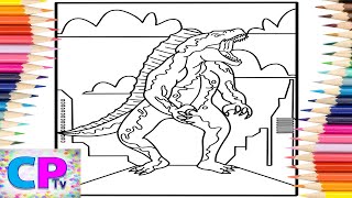 Godzilla Coloring Pages/Big Godzilla/Vosai & Facading - Fighting Fire (ft. Linn Sandin)[NCS Release]