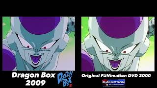 DBZ Quality Comparison Goku Meets Frieza (Dragon Box)￼ (Original FUNimation DVD 2000)