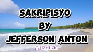 SAKRIPISYO - Jefferson Anton #karaokesongs #igorotsong #lyrics #karaoke