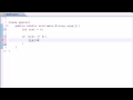 Java Programming Tutorial - 10 - If Statement