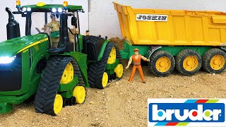 Construction Site Crash! RC Excavator Bruder in Trouble! Best of Bruder Toys