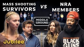 Mass Shooting Survivors vs NRA Members | Middle Ground