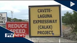 DPWH, tiniyak ang patuloy na konstruksyon sa CALAX