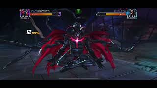 MCoC Symbiote Supreme vs The Serpent AW Boss without Mystic Boosts