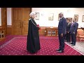 The Non Resident Ambassador of the Sultanate of Oman presents credentials to the President