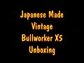 Vintage Japanese-Made Bullworker X5 Unboxing