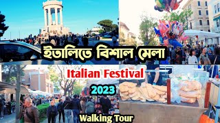 ইতালিতে বিশাল মেলা-Festival In Italy-walkingTour In Italian Festa-Italy Vlog-Safikul The Beast*