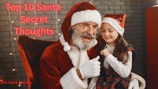 Top 10 Santa Thought | Secret Santa Message Christmas | #merrychristmas #message #quotes #christmas