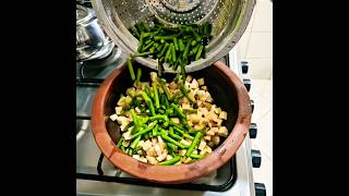 Nadan Achingapayar Kaya Koorkka Mezhukkupuratti🫘Long Beans Stir Fry🪻Vanpayar Mezhukkupuratti🍂