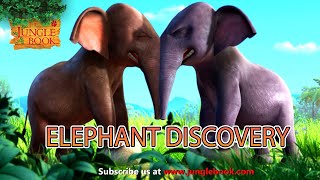 ELEPHANT DISCOVERY | Jungle Book 2 Cartoon For Kids | Jungle Book Mega Episode | English Stories