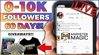 0-10K Followers in LESS THAN 60 DAYS! - How to Effectively Grow  an IG Page with Josue Pena