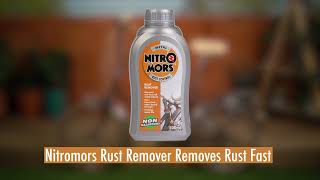 How to use Nitromors Non Hazardous Rust Remover to remove rust fast