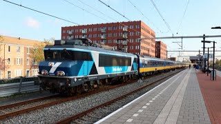 TCS 101003 met 25 rijtuigen door Houten Castellum 14 oktober 2024