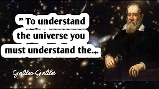 Best inspirational quotes from Galileo Galilei