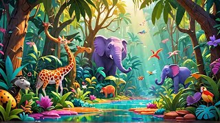 Discover the Hidden World of Animal Paint | Wild Color Adventure