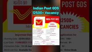 Indian Post Office Recruitment 2023 | Indian Post GDS Vacancy 2023