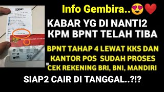 YESS.. BPNT TAHAP 4 BULAN AGUSTUS SUDAH DI PROSES CEK REKENING KKS BANK INI? Info Pkh Bpnt