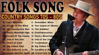 American Folk Songs ❤ Classic Folk & Country Music 70's 80's Full Album ❤ Country Folk Music #90s #s