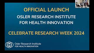 Innovations in health research and technology panel - Celebrate Research Week 2024