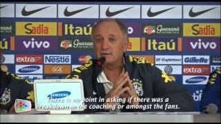 Scolari: I'll not try to explain what happened in the six minutes