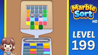 Marble Sort Level 199 Solution Walkthrough