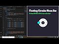 Magic Radial Menu UI using HTML CSS & JavaScript || Floating Circular Menu Bar