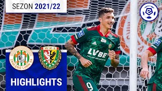 Zagłębie Lubin - Śląsk Wrocław 1:3 | SKRÓT | Ekstraklasa 2021/22 | 6. Kolejka