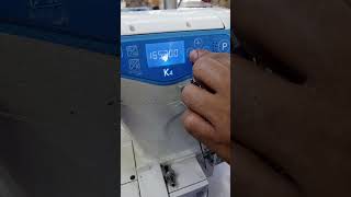 ✅✅jack k4 flat lock machine sewing master reset all reset all setting