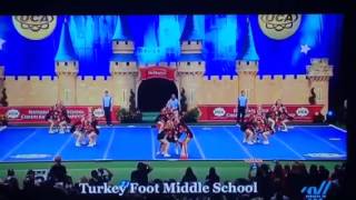 Turkey Foot Cheerleading UCA Finals