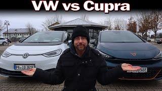 Cupra Born vs VW Id.3