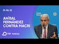 Aníbal Fernández enumeró las causas contra Macri