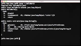 Java Basics Command Line