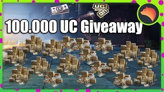 100.000 UC GIVEAWAY 😍 | PUBG MOBILE