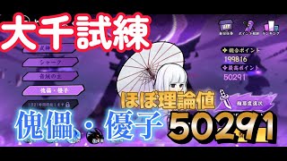 【須弥幻境-大千試練】優子ちゃんは簡単すぎた、ほぼ理論値の50291 傀儡・優子【忍者マストダイ】