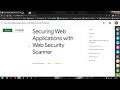 securing web applications with web security scanner | GSP974 | Learn to Earn Security Challenge