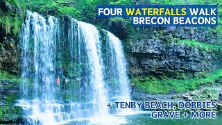 WALES' Best Kept Secret: 4 WATERFALLS WALK in Brecon Beacons