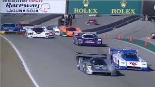 Highlights 1981-1991 IMSA GTP, GTO, GTU and TransAm group 2018 Monterey Reunion Group C