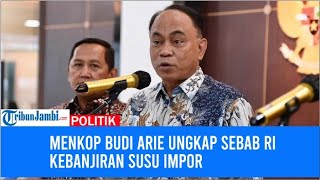 Menkop Budi Arie Ungkap Sebab RI Kebanjiran Susu Impor