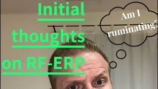 My thoughts (thus far) on rumination focused ERP